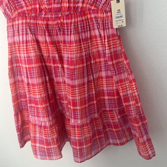 Women's Terra & Sky Pink Plaid Dress - OX 14W - Picture 4 of 8